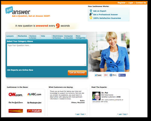 JustAnswer-a good site for question-answers-500x400