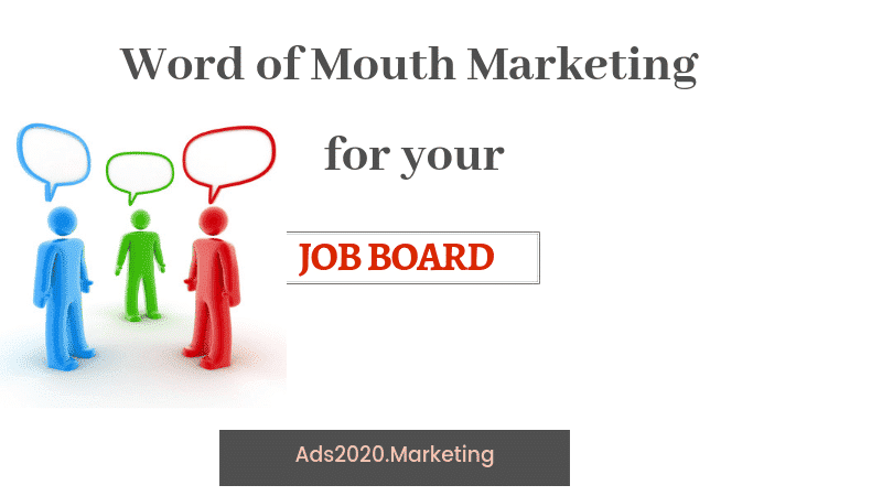 word of mouth marketing tips for promoting a job board-810x450